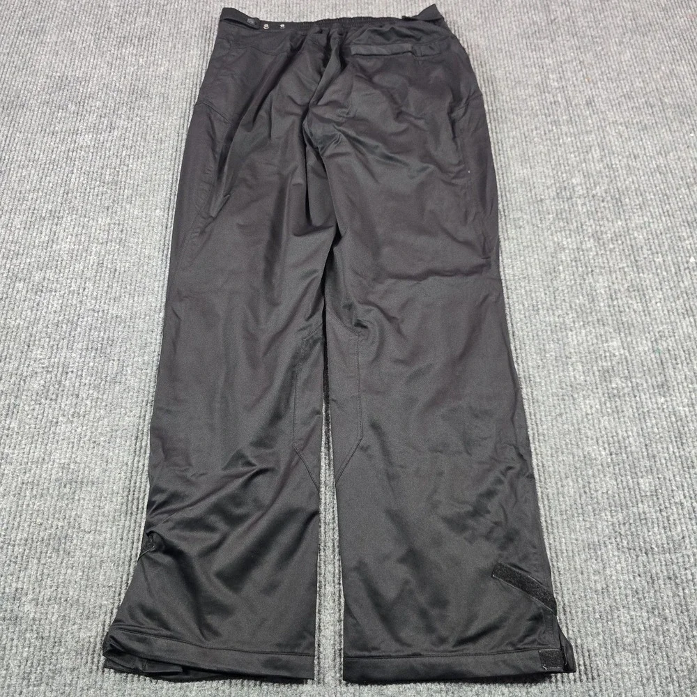 Under Armour Pants Mens Large Black Windbreaker Relaxed Fit Elastic Waist - Picture 2 of 12